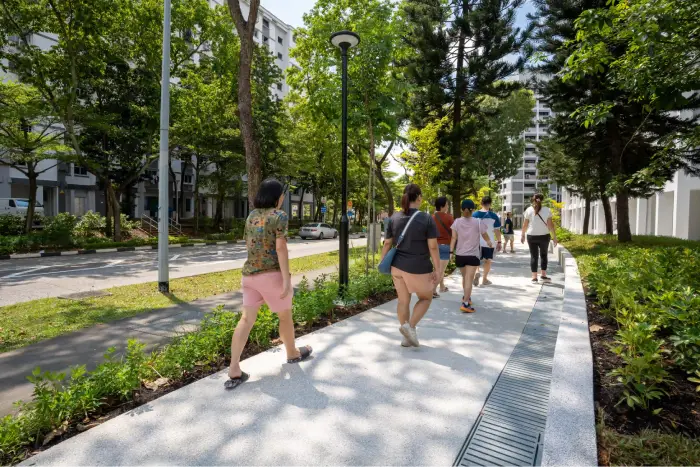 Block 714 & 715 New Walkway